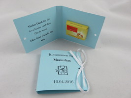 Gastgeschenke Kummunion Konfirmation Hochzeit