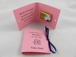 Gastgeschenke Kummunion Konfirmation Hochzeit