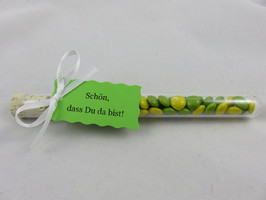 Gastgeschenke im Reagenzglas Taufe Kommunion Konfirmation Hochzeit Firmung