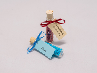 Gastgeschenke zur Hochzeit Taufe Kommunion Konfirmation Firmung Tischkarten Reagenzglas