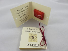 Gastgeschenke Hochzeit Taufe Kommunion Konfirmation Tischkarten Firmung Werbegeschenk