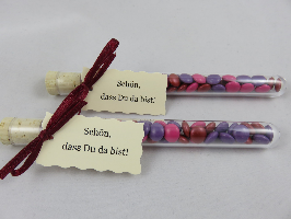 Gastgeschenke Hochzeit Taufe Kommunion Konfirmation Tischkarten Firmung Werbegeschenk Reagenzglas Gastgeschenk Tischkarten Werbegeschenk Kundengeschenk Präsent Kleingeschenk