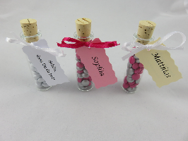 Gastgeschenke im Reagenzglas Gastgeschenk günstig günstige hochwertig hochwertige Kinder Hochzeit Taufe Kommunion Konfirmation Polterabend (6)