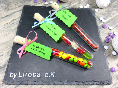 Gastgeschenk Reagenzglas Taufe Kommunion Konfirmation Badesalz Seife Gastgeschenke Hochzeit Werbegeschenk Günstig Fertige Liroca Give Away Einschulung