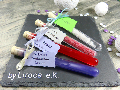Gastgeschenk Reagenzglas Taufe Kommunion Konfirmation Badesalz Seife Gastgeschenke Hochzeit Werbegeschenk Günstig Fertige Liroca Give Away Einschulung