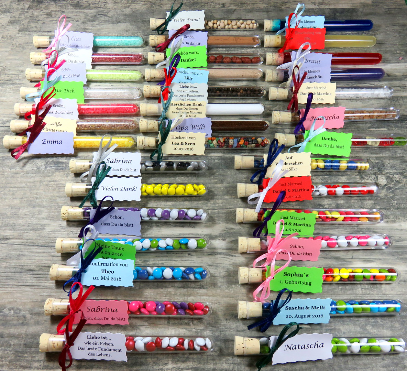 Gastgeschenke Gastgeschenk Hochzeit Taufe Kommunion Geburtstag Reagenzglas Reagenzgläser Mitgeblsel Give Away