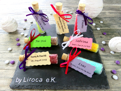 Gastgeschenk Reagenzglas Schiffsgläschen Liroca Taufe Kommunion Konfirmation Badesalz Seife Gastgeschenke Hochzeit Werbegeschenk Günstig Fertige Liroca Give Away Einschulung (1)