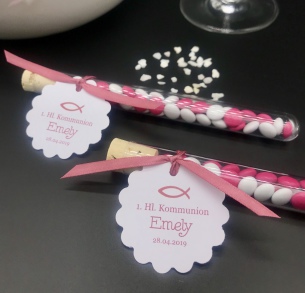 Gastgeschenke Reagenzglas Liroca Taufe Hochteit Konfirmation Kommunion Einschulung fertige günstige hochwertige Geburtstag Kinder Werbegeschenk.JPG