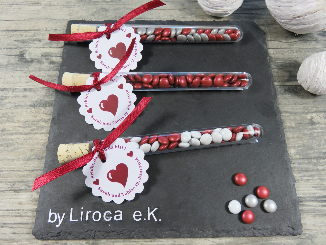 Gastgeschenke Reagenzglas Liroca Taufe Hochteit Konfirmation Kommunion Einschulung fertige günstige hochwertige Geburtstag Kinder Werbegeschenk.JPG