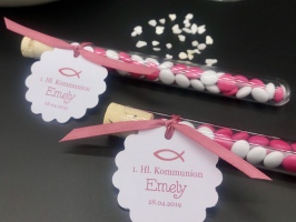 Gastgeschenk Kommunion, Gastgeschenk Hochzeit, Gastgeschenke Kommunion, Gastgeschenke Taufe, Gastgeschenke Konfirmation, Gastgeschenke, Gastgeschenke Firmung, Gastgeschenke Geburtstag, Gastgeschenke Reagenzglas, Quickborn, Liroca